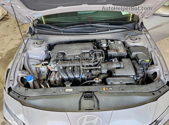 KMHLS4DG1RU675752 2024 HYUNDAI ELANTRA Gray Вид задньої частини салону