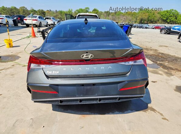 KMHLS4DG1SU946699 2025 HYUNDAI ELANTRA Gray უკანა ხედი