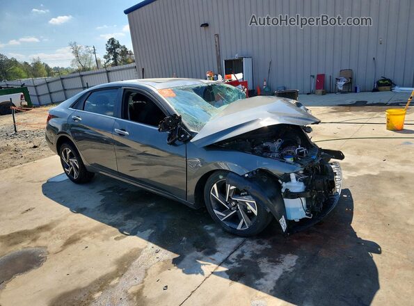 KMHLS4DG1SU946699 2025 HYUNDAI ELANTRA Gray წინა მარჯვენა