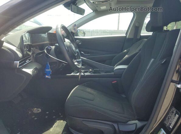 KMHLS4DG2RU685464 2024 HYUNDAI ELANTRA Black წინა სალონის ხედი