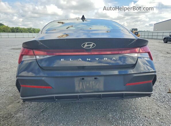 KMHLS4DG2RU685464 2024 HYUNDAI ELANTRA Black უკანა ხედი