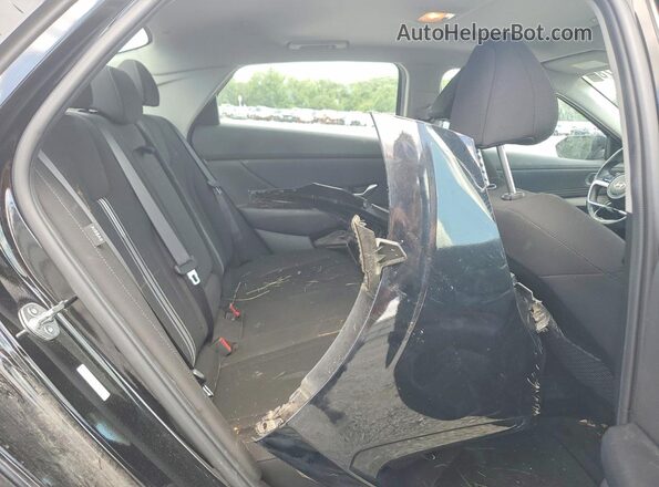 KMHLS4DG2RU685464 2024 HYUNDAI ELANTRA Black უკანა სავარძლების ხედი