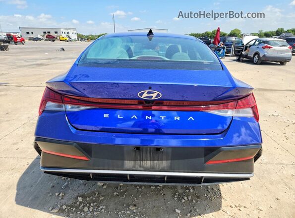 KMHLS4DG2RU744593 2024 HYUNDAI ELANTRA Blue უკანა ხედი