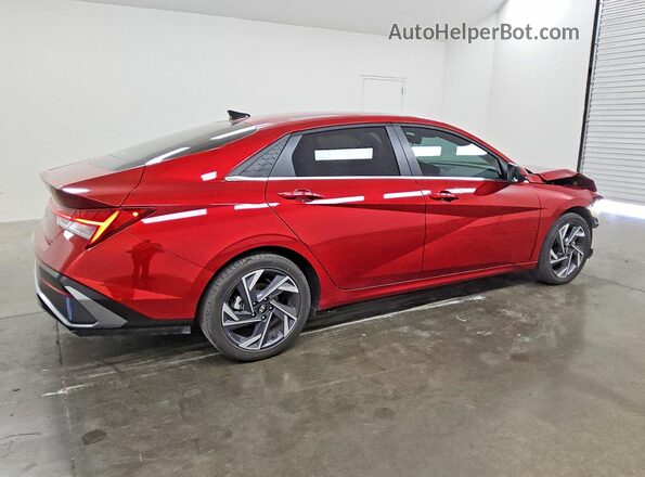 KMHLS4DG2SU082553 2025 HYUNDAI ELANTRA Red Задня права чверть