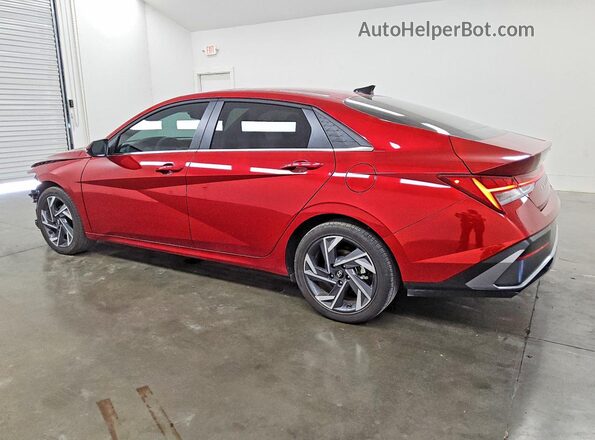 KMHLS4DG2SU082553 2025 HYUNDAI ELANTRA Red Задня ліва чверть