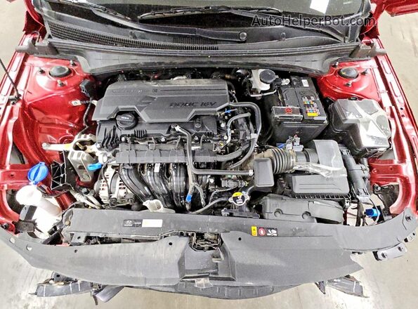KMHLS4DG2SU082553 2025 HYUNDAI ELANTRA Red Вид задньої частини салону