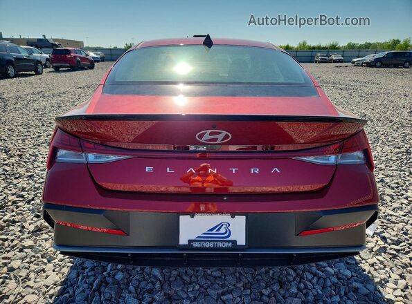KMHLS4DG2TU127167 2026 HYUNDAI ELANTRA Red უკანა ხედი