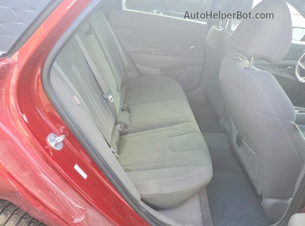 KMHLS4DG3RU674750 2024 HYUNDAI ELANTRA Red Вид задніх сидінь