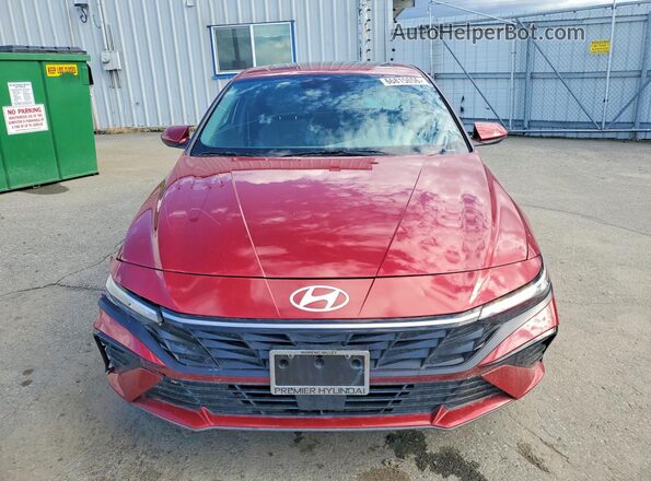 KMHLS4DG3RU674750 2024 HYUNDAI ELANTRA Red Вид спереду