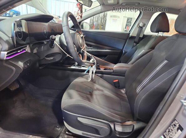 KMHLS4DG3RU675655 2024 HYUNDAI ELANTRA Gray Սալոնի դիմացի տեսք