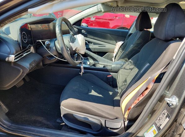 KMHLS4DG3SU017257 2025 HYUNDAI ELANTRA Gray წინა სალონის ხედი