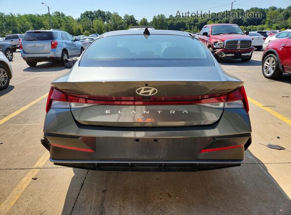 KMHLS4DG3SU017257 2025 HYUNDAI ELANTRA Gray უკანა ხედი