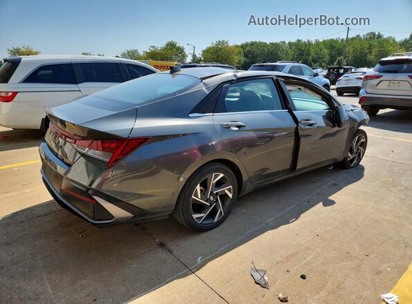 KMHLS4DG3SU017257 2025 HYUNDAI ELANTRA Gray უკანა მარჯვენა