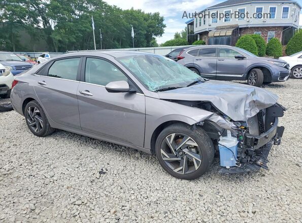 KMHLS4DG3SU908441 2025 HYUNDAI ELANTRA Gray Передня права чверть