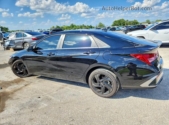 KMHLS4DG3TU106344 2026 HYUNDAI ELANTRA Black Trasero izquierdo