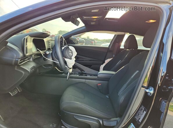 KMHLS4DG3TU106344 2026 HYUNDAI ELANTRA Black Vista interior delantera