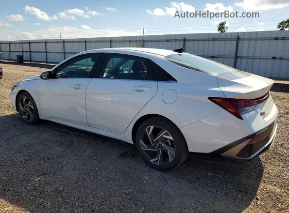 KMHLS4DG5RU700197 2024 HYUNDAI ELANTRA White Задня ліва чверть