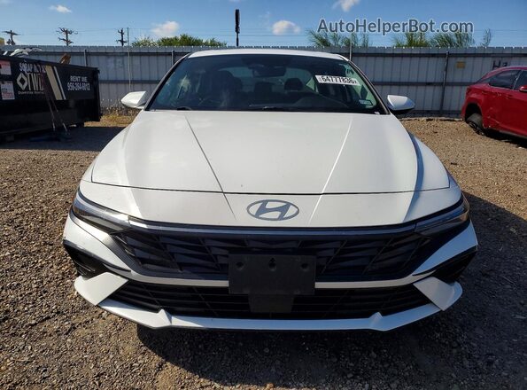 KMHLS4DG5RU700197 2024 HYUNDAI ELANTRA White Вид спереду
