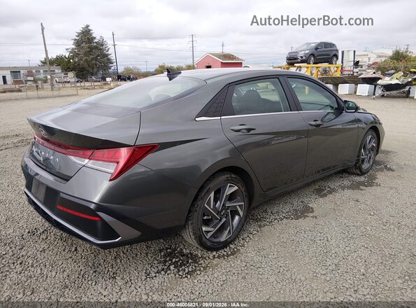 KMHLS4DG6SU044565 2025 HYUNDAI ELANTRA Gray Հետևի աջ
