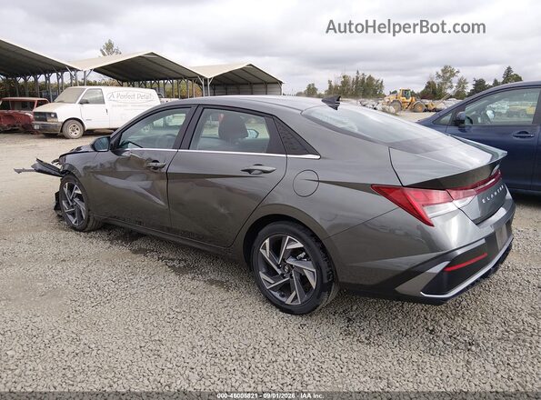 KMHLS4DG6SU044565 2025 HYUNDAI ELANTRA Gray Հետևի ձախ