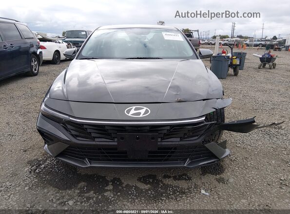 KMHLS4DG6SU044565 2025 HYUNDAI ELANTRA Gray Սալոնի հետևի տեսք