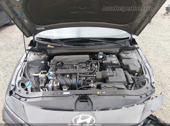 KMHLS4DG6SU044565 2025 HYUNDAI ELANTRA Gray Հետևի տեսք