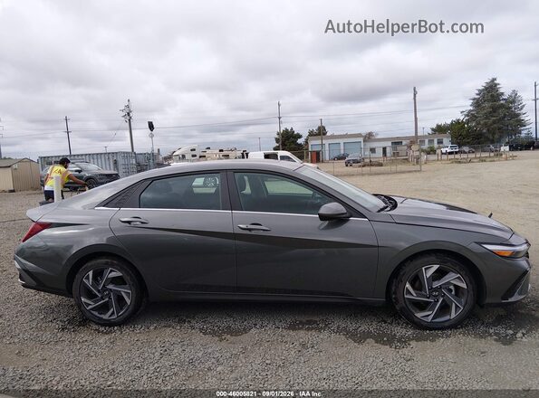 KMHLS4DG6SU044565 2025 HYUNDAI ELANTRA Gray Սալոնի 360 աստիճան տեսք