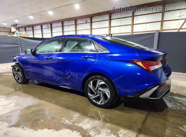 KMHLS4DG6SU862488 2025 HYUNDAI ELANTRA Blue Задня ліва чверть