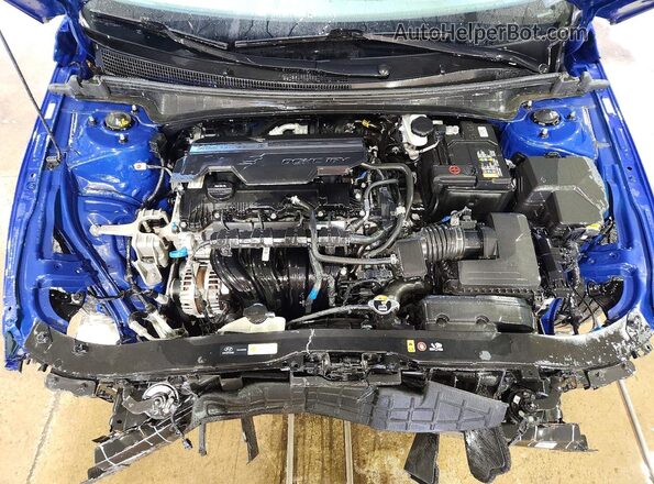 KMHLS4DG6SU862488 2025 HYUNDAI ELANTRA Blue Вид задньої частини салону