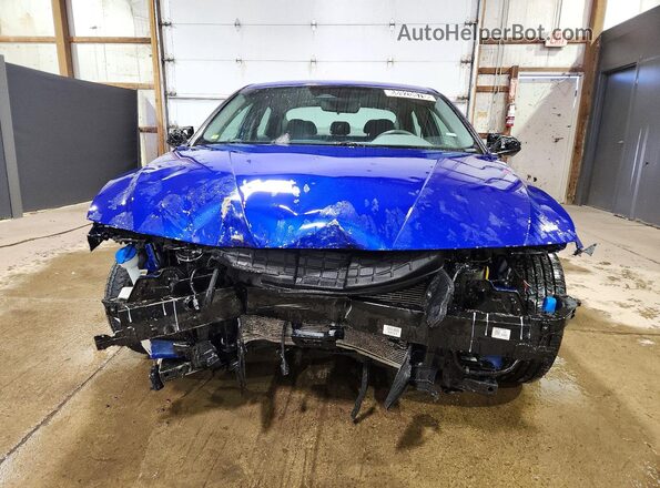 KMHLS4DG6SU862488 2025 HYUNDAI ELANTRA Blue Вид спереду