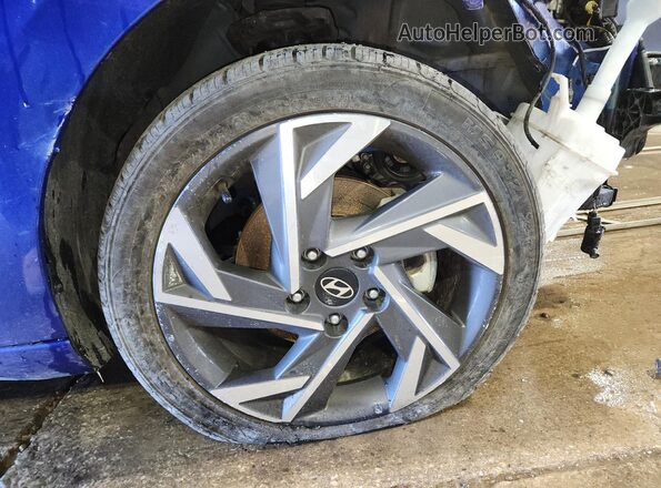 KMHLS4DG6SU862488 2025 HYUNDAI ELANTRA Blue 