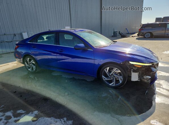 KMHLS4DG7SU033185 2025 HYUNDAI ELANTRA Blue 