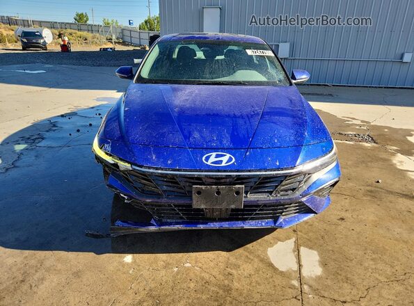 KMHLS4DG7SU033185 2025 HYUNDAI ELANTRA Blue Front view
