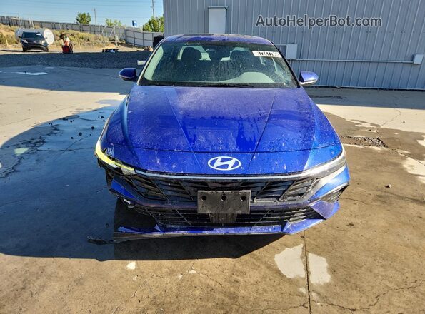 KMHLS4DG7SU033185 2025 HYUNDAI ELANTRA Blue 360 interior view