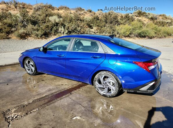 KMHLS4DG7SU033185 2025 HYUNDAI ELANTRA Blue 