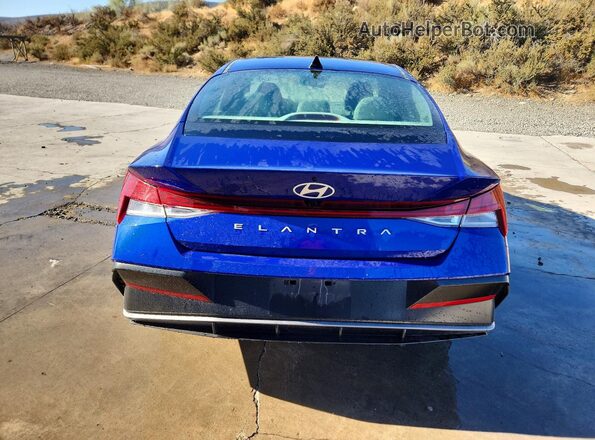 KMHLS4DG7SU033185 2025 HYUNDAI ELANTRA Blue Rear view