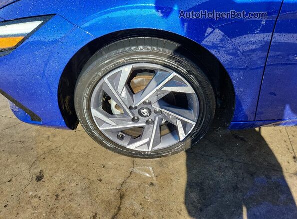 KMHLS4DG7SU033185 2025 HYUNDAI ELANTRA Blue 