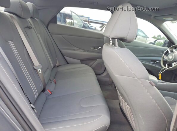 KMHLS4DG7SU945699 2025 HYUNDAI ELANTRA Charcoal Widok tylnych siedzeń