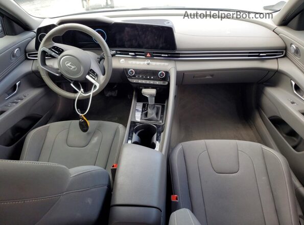 KMHLS4DG7SU945699 2025 HYUNDAI ELANTRA Charcoal Widok deski rozdzielczej