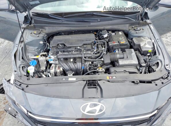 KMHLS4DG7SU945699 2025 HYUNDAI ELANTRA Charcoal Widok wnętrza z tyłu