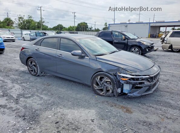 KMHLS4DG7SU945699 2025 HYUNDAI ELANTRA Charcoal Przód prawy