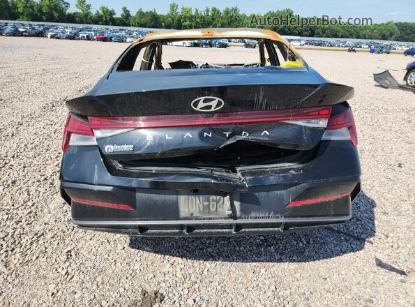 KMHLS4DG8RU670662 2024 HYUNDAI ELANTRA Пожар Вид сзади