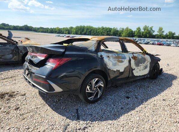 KMHLS4DG8RU670662 2024 HYUNDAI ELANTRA Пожар Задняя правая четверть