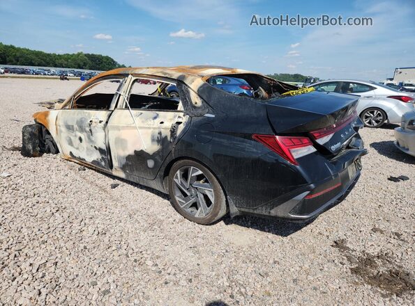 KMHLS4DG8RU670662 2024 HYUNDAI ELANTRA Пожар Задняя левая четверть