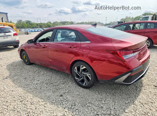 KMHLS4DG8RU771877 2024 HYUNDAI ELANTRA Red Հետևի ձախ