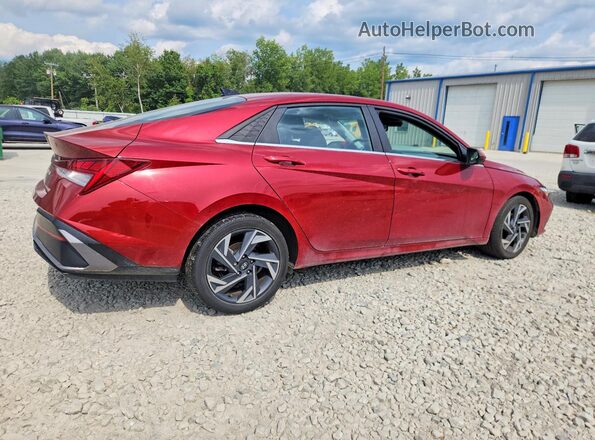 KMHLS4DG8RU771877 2024 HYUNDAI ELANTRA Red Հետևի աջ