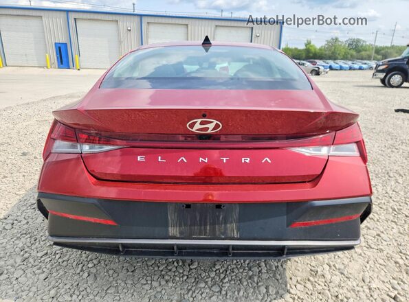 KMHLS4DG8RU771877 2024 HYUNDAI ELANTRA Red Հետևի տեսք