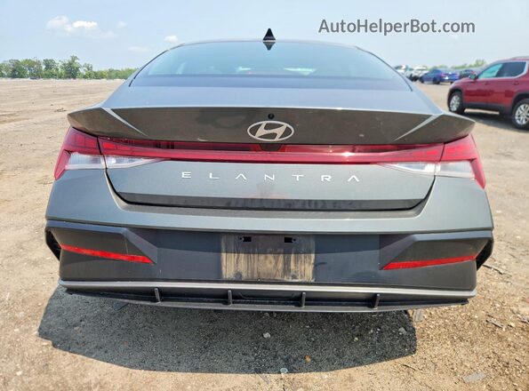 KMHLS4DG8SU909021 2025 HYUNDAI ELANTRA Gray Вид ззаду
