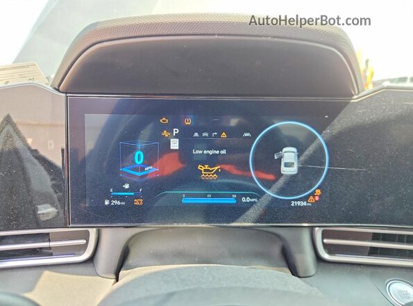 KMHLS4DG8SU909021 2025 HYUNDAI ELANTRA Gray Вид щитка приладів