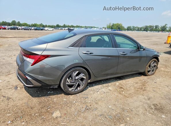 KMHLS4DG8SU909021 2025 HYUNDAI ELANTRA Gray Задня права чверть